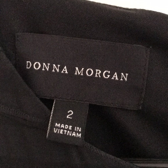 Black 3/4 Sleeve Dress - Picture 2 of 3